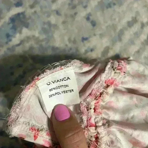 o. Vianca floral crop top medium - Picture 4 of 5